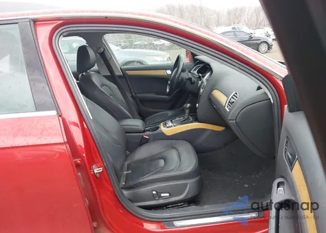 2013 Audi A4 2.0T Premium from USA, damaged, VIN WAUFFAFL7DN024205